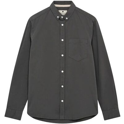Anerkjendt Aktheshirt L/S Twill Shirt XL GRANITE GRAY XL Anerkjendt Aktheshirt L/S Twill Shirt XL GRANITE GRAY XL