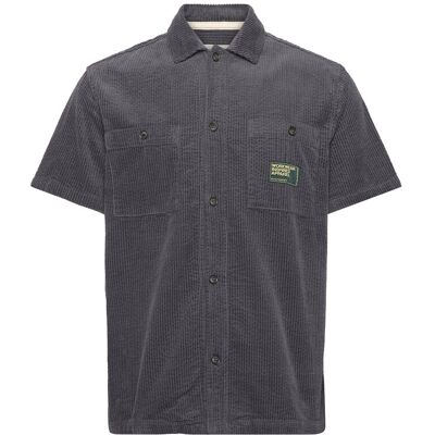 Anerkjendt Aktheo Corduroy S/S Shirt XL INDIAN TEAL XL Anerkjendt Aktheo Corduroy S/S Shirt XL INDIAN TEAL XL