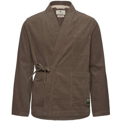 Anerkjendt Akjesper Cord Kimono M DEEP LICHEN GREEN M Anerkjendt Akjesper Cord Kimono M DEEP LICHEN GREEN M