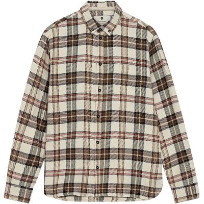 Anerkjendt Akleif Twill Check Shirt XXL TOFU XXL Anerkjendt Akleif Twill Check Shirt XXL TOFU XXL