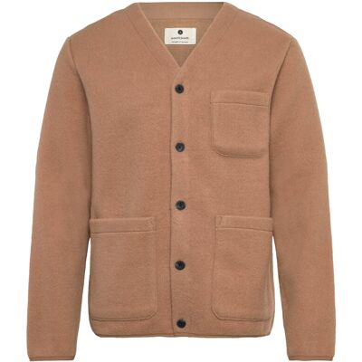 Anerkjendt Aksigurd Boiled Wool Overshirt L TIGER´S EYE L Anerkjendt Aksigurd Boiled Wool Overshirt L TIGER´S EYE L