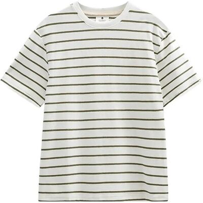 Anerkjendt Akvillads Structure Stripe Ss Tee XL TOFU XL Anerkjendt Akvillads Structure Stripe Ss Tee XL TOFU XL
