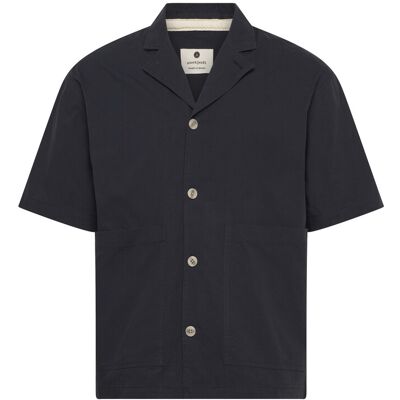 Anerkjendt Akotto Cotton Poplin Ss Overshirt M SKY CAPTAIN M Anerkjendt Akotto Cotton Poplin Ss Overshirt M SKY CAPTAIN M