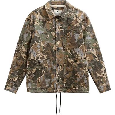 Anerkjendt Akodin Camo Tec Overshirt M FOREST NIGHT M Anerkjendt Akodin Camo Tec Overshirt M FOREST NIGHT M