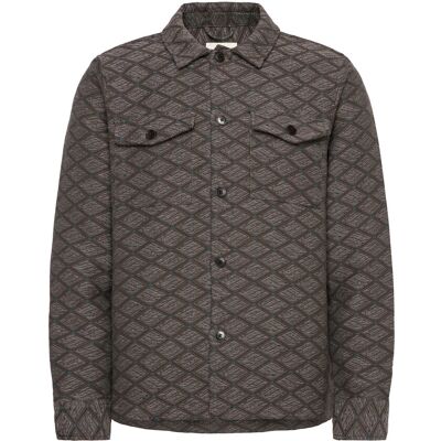 Anerkjendt Akoscar Jacquard1 Overshirt M GRANITE GRAY M Anerkjendt Akoscar Jacquard1 Overshirt M GRANITE GRAY M