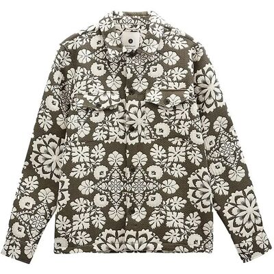 Anerkjendt Akoscar Flower Jacq Overshirt M FOREST NIGHT M Anerkjendt Akoscar Flower Jacq Overshirt M FOREST NIGHT M