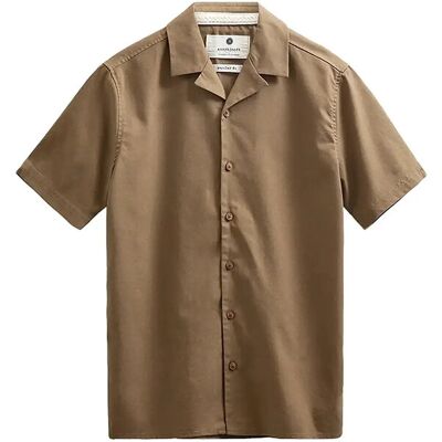 Anerkjendt Akleo Cot/Linen/Vis S/S Shirt XL TEAK XL Anerkjendt Akleo Cot/Linen/Vis S/S Shirt XL TEAK XL