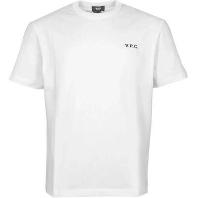 A.P.C. Cotton T-Shirt XXL WHITE XXL A.P.C. Cotton T-Shirt XXL WHITE XXL