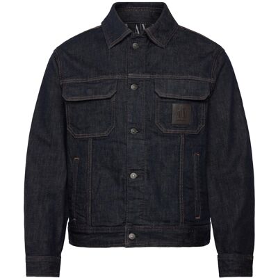Giorgio Armani Blouson Jacket XS BLUE DENIM XS Giorgio Armani Blouson Jacket XS BLUE DENIM XS