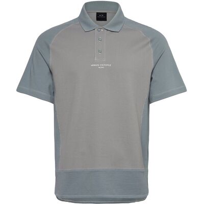 Giorgio Armani Polo Shirt S NEUTRAL GRAY/LEAD S Giorgio Armani Polo Shirt S NEUTRAL GRAY/LEAD S