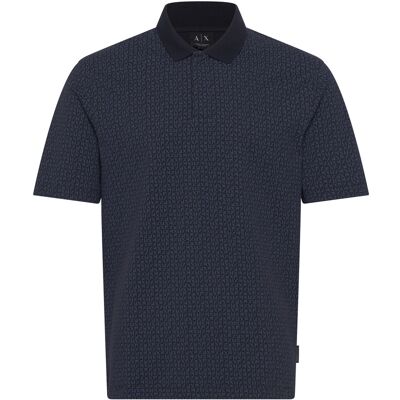 Giorgio Armani Polo Shirt M BLOCK LOGO AO BLUE M M Giorgio Armani Polo Shirt M BLOCK LOGO AO BLUE M M