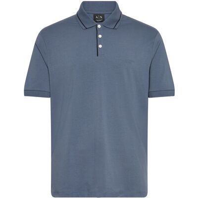 Giorgio Armani Polo Shirt S CHINA BLUE S Giorgio Armani Polo Shirt S CHINA BLUE S