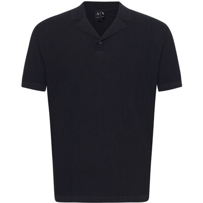 Giorgio Armani Knit Polo M DEEP NAVY M Giorgio Armani Knit Polo M DEEP NAVY M