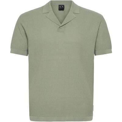 Giorgio Armani Knit Polo XL HEDGE GREEN XL Giorgio Armani Knit Polo XL HEDGE GREEN XL
