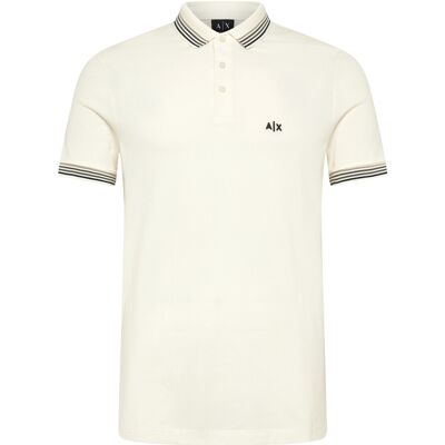 Giorgio Armani Polo Shirt M CREAM M Giorgio Armani Polo Shirt M CREAM M