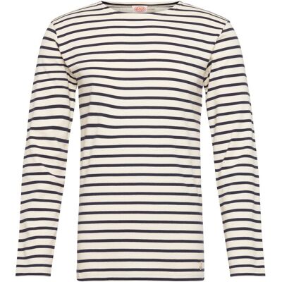 Armor Lux Striped Breton Shirt Héritage XXL NATURE/NAVY XXL Armor Lux Striped Breton Shirt Héritage XXL NATURE/NAVY XXL