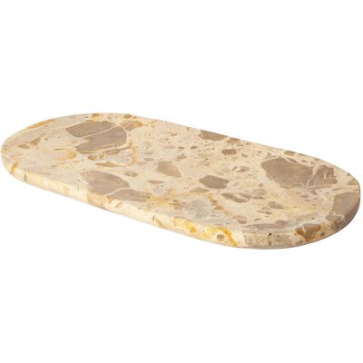 Au Maison Cutting Board Oval 30X15CM BEIGE 30X15CM Au Maison Cutting Board Oval 30X15CM BEIGE 30X15CM