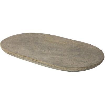 Au Maison Cutting Board Oval 23X12CM BLACK SLATE 23X12CM Au Maison Cutting Board Oval 23X12CM BLACK SLATE 23X12CM