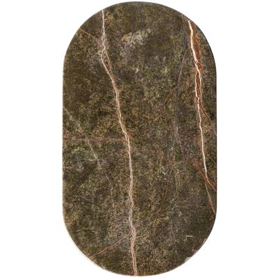 Au Maison Cutting Board Oval 23X12CM FOREST GREEN 23X12CM Au Maison Cutting Board Oval 23X12CM FOREST GREEN 23X12CM
