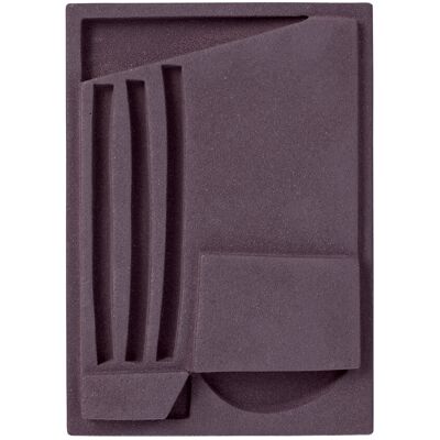 AYTM Lda Wall Relief 15X5X21CM BORDEAUX 15X5X21CM AYTM Lda Wall Relief 15X5X21CM BORDEAUX 15X5X21CM