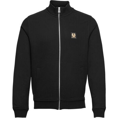 Belstaff Full Zip Sweatshirt Black XXL BLACK XXL Belstaff Full Zip Sweatshirt Black XXL BLACK XXL