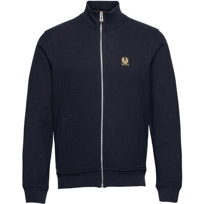 Belstaff Full Zip Sweatshirt S DARK INK S Belstaff Full Zip Sweatshirt S DARK INK S