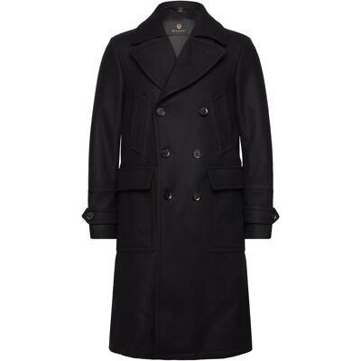 Belstaff Milford Coat Black 52 BLACK 52 Belstaff Milford Coat Black 52 BLACK 52