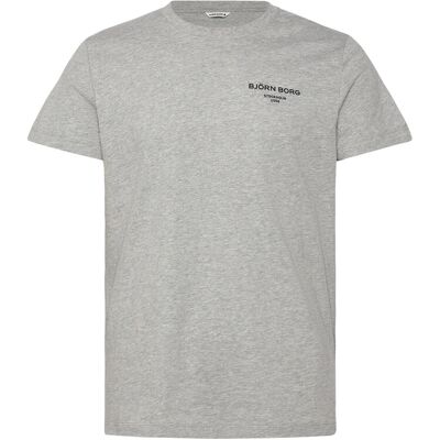 Björn Borg Borg Essential 1 T-Shirt L LIGHT GREY MELANGE L Björn Borg Borg Essential 1 T-Shirt L LIGHT GREY MELANGE L