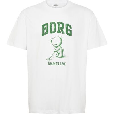 Björn Borg Borg Classic Print T-Shirt XL BRILLIANT WHITE XL Björn Borg Borg Classic Print T-Shirt XL BRILLIANT WHITE XL