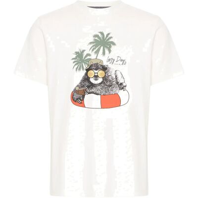 Blend Bhjerron Tee S WHITE SLOTH S Blend Bhjerron Tee S WHITE SLOTH S