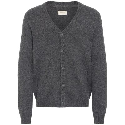 Blend Bhbranko Cardigan Knit M IRON GATE MELANGE M Blend Bhbranko Cardigan Knit M IRON GATE MELANGE M