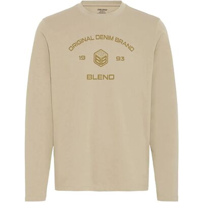 Blend Bhkarson Logo L/S Tee XXL WINTER TWIG XXL Blend Bhkarson Logo L/S Tee XXL WINTER TWIG XXL