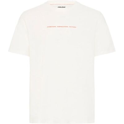 Blend Bhkorbin Slub S/S Tee L SNOW WHITE L Blend Bhkorbin Slub S/S Tee L SNOW WHITE L