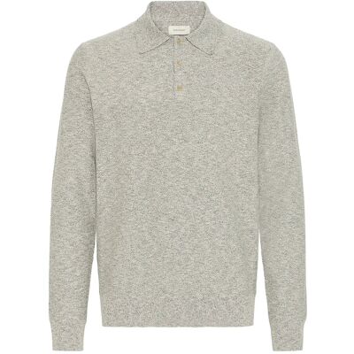 Blend Bhbyron Knit Polo M WINTER TWIG M Blend Bhbyron Knit Polo M WINTER TWIG M