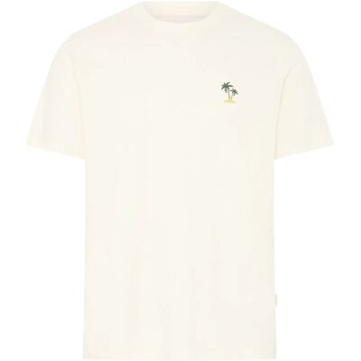 Blend Bhkaan Emb S/S Tee S VANILLA ICE S Blend Bhkaan Emb S/S Tee S VANILLA ICE S