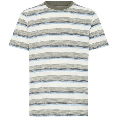 Blend Bhkobe Stripe S/S Tee S DUSTY OLIVE S Blend Bhkobe Stripe S/S Tee S DUSTY OLIVE S