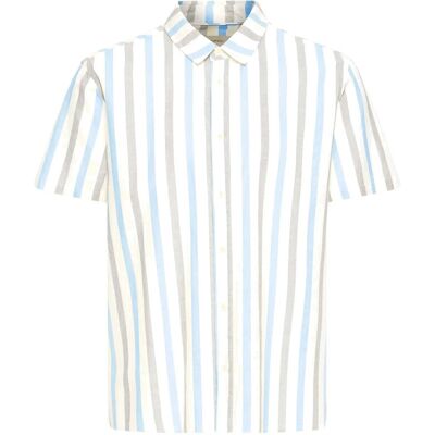 Blend Bhaban Shirt Stripe M LICHEN BLUE M Blend Bhaban Shirt Stripe M LICHEN BLUE M