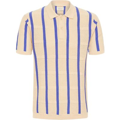 Blend Bhdarin Knit Polo M BLEACHEDSAND M Blend Bhdarin Knit Polo M BLEACHEDSAND M