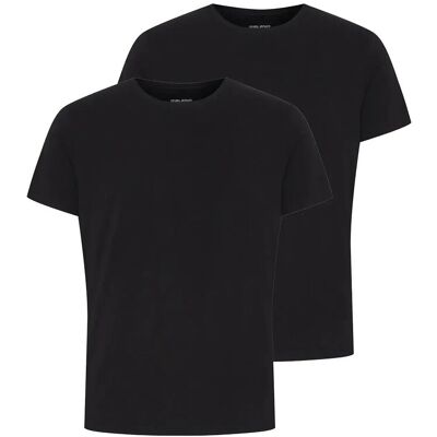 Blend Bhdinton Crew Neck Tee 2-Pack XXL BLACK XXL Blend Bhdinton Crew Neck Tee 2-Pack XXL BLACK XXL