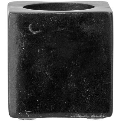 Bloomingville Estel Fyrfadsstage, Sort, Fedtsten ONE SIZE BLACK ONE SIZE Bloomingville Estel Fyrfadsstage, Sort, Fedtsten ONE SIZE BLACK ONE SIZE
