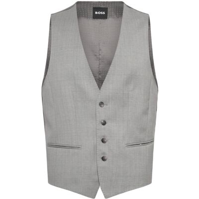 Boss H-Huge-Vest-B1 48 SILVER 48 Boss H-Huge-Vest-B1 48 SILVER 48