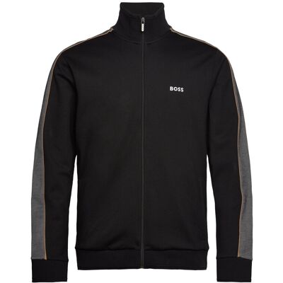 Boss Tracksuit Jacket S BLACK S Boss Tracksuit Jacket S BLACK S