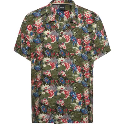 Boss Beach Shirt S OPEN GREEN S Boss Beach Shirt S OPEN GREEN S