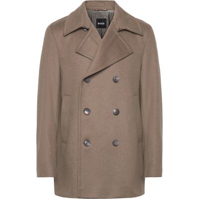 Boss H-Hyde-Pcoat-254 50 OPEN BROWN 50 Boss H-Hyde-Pcoat-254 50 OPEN BROWN 50