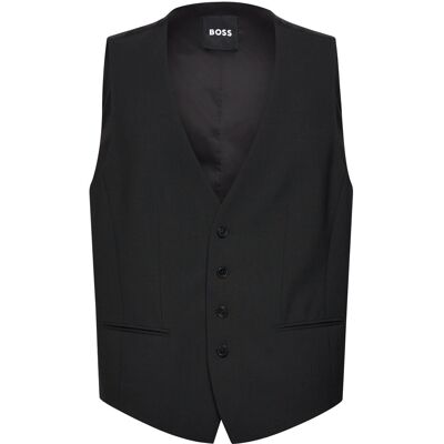 Boss H-Jasper-Vest-Mm-Cnf 52 BLACK 52 Boss H-Jasper-Vest-Mm-Cnf 52 BLACK 52