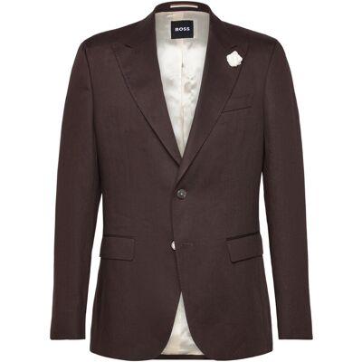Boss H-Hutson-Peak-262 54 DARK BROWN 54 Boss H-Hutson-Peak-262 54 DARK BROWN 54