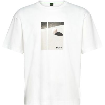 Boss Ts_Join Relaxed Grx XL WHITE XL Boss Ts_Join Relaxed Grx XL WHITE XL