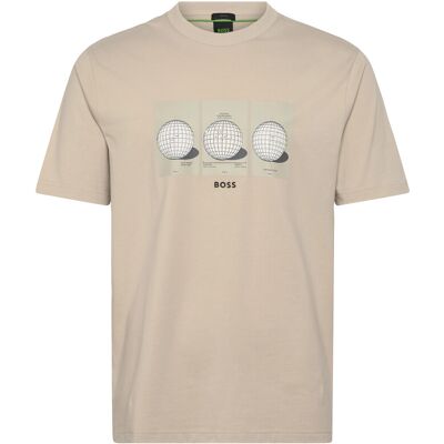 Boss Ts_Terrace Photo XXXL LIGHT BEIGE XXXL Boss Ts_Terrace Photo XXXL LIGHT BEIGE XXXL