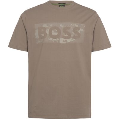 Boss Ts_Globe Logopattern S LIGHT/PASTEL GREEN S Boss Ts_Globe Logopattern S LIGHT/PASTEL GREEN S