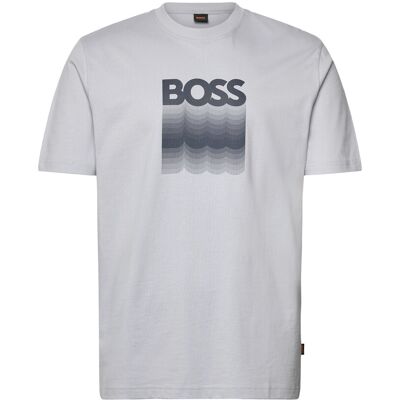 Boss Te_Insignia S LIGHT/PASTEL GREY S Boss Te_Insignia S LIGHT/PASTEL GREY S